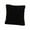 Black, variant on PureCasa Solid Striped Decorative Pillow 18"x18" Lumbar Pillow Double-Sided Throw Pillow Luxurious Cushion Home Decor for Sofa Bed Living Room, Black