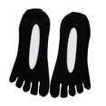 thumbnail image 1 of Milaget Five Finger Toe Thin Low Cut Black, 1 of 9