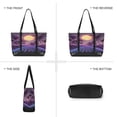 thumbnail image 6 of FORMRS Laptop Tote Bag for Women with 15.6" Computer Compartments Handbag, Night Purple Road, 6 of 7