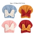 thumbnail image 4 of Wosthever Toallas para el cabello súper absorbentes, toalla de baño multifuncional y de secado rápido, fácil de limpiar Juegos de accesorios de baño hermosa rosa, 4 of 6