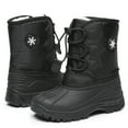 thumbnail image 5 of Blikcon Kids Boys Waterproof Winter Snow Boots (Toddler/Little Kid/Big Kid), 5 of 9