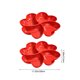 thumbnail image 3 of Snack Plates Red Divided Fruit Nut Tray Festival Serving Dishs For Home Party, 3 of 6