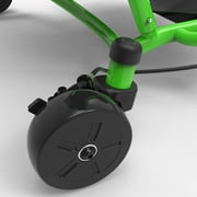 EzyRoller: Drifter Pro X - Lime Green - Ride-On Scooter, Cambering Motion, Pedal Free Cart, Hand Brakes, Extendable Frame, 220lb Capacity, Kids-Adults 9+