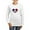 White, variant on CafePress - Dominican Heart Women's Long Sleeve T Shirt - Women's Long Sleeve Graphic Casual T-Shirt