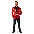 thumbnail image 1 of Suitmeister Blazer Rouge à Sequins pour Hommes, 1 of 5