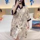 thumbnail image 1 of Camisones con estampado de dibujos animados para mujer, falda de noche de satén de seda sintética, ropa de dormir de verano, 2024, 1 of 5