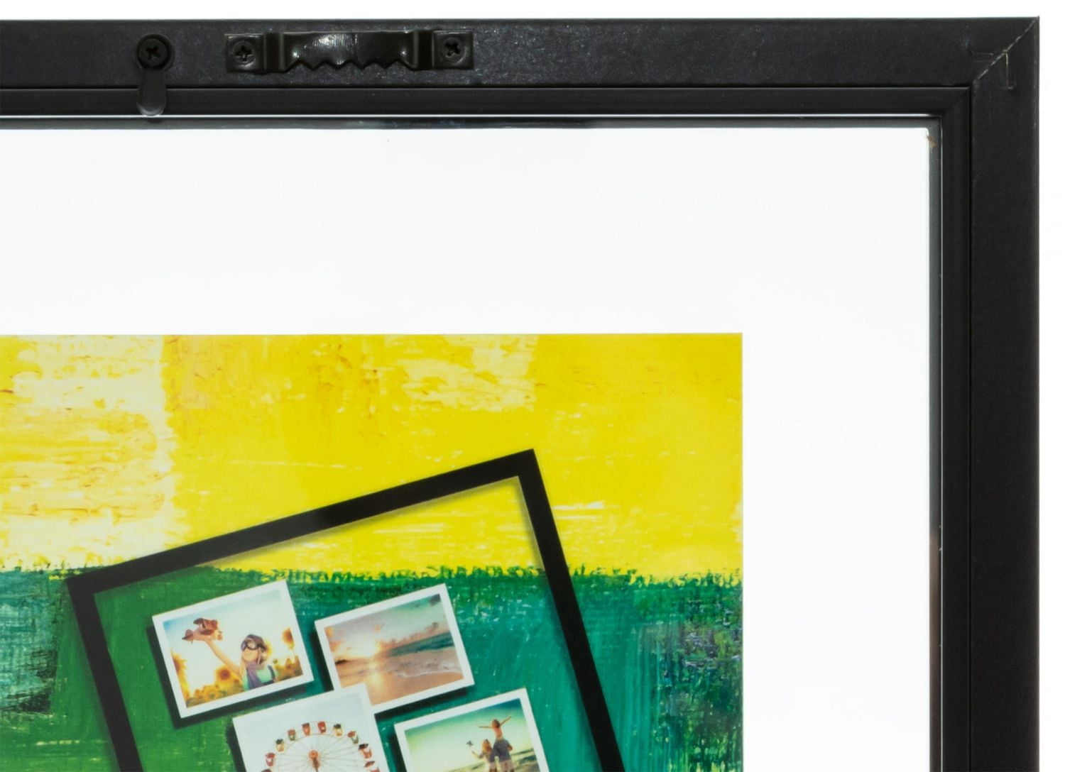 Kiera Grace Contempo Float Picture Frame, 8" x 10", Black