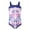 Dark Blue, variant on MXIEZI 2-12 Years Old Girls Swimsuits One-Piece Bathing Suits for Baby Toddler Girls Sport Summer Printed Bikini Beach Swimwear for Kids