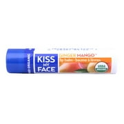 Kiss My Face Organic Lip Balm, Ginger Mango, 0.18 oz