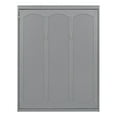 thumbnail image 4 of Queen Size Gray Murphy Bed Wall Bed with Shelves - Space-Saving Fold-Away Design for Guest Room, Home Office. Laminated MDF, Plywood. 89.8"L x 67.7"W x 88.5"H., 4 of 13