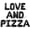 Black, variant on Letter Balloons - LOVE AND PIZZA 16" Inch Alphabet Letters Foil Mylar Balloon Birthday Party Banner (Gold)