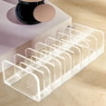 thumbnail image 1 of AURARMLET Empty Eyeshadow Palette Bulk Transparent PS Storage 1Pcs for Bathroom Vanity, 1 of 7