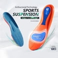 thumbnail image 4 of Plantillas elásticas para deportes nuevos, plantillas transpirables para correr con absorción de impacto, 1 par, 4 of 5
