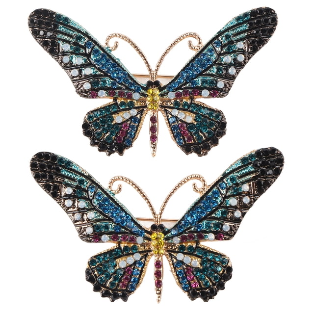 Broche Pin2pcs Broche Papillon Broche Broche pour Femmes Design Révolutionnaire