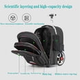 thumbnail image 4 of Mochila enrollable YWAOTRGY Quality Travel para portátil de 22 pulgadas, negra, 4 of 8