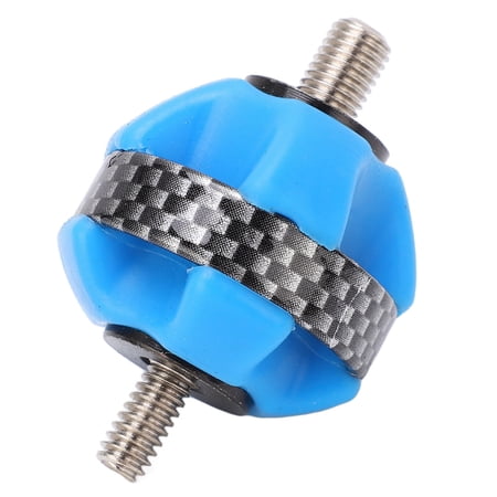 YAHHU Rubber Bow Shock Absorbing Ball Portable Compound and Recurve Bow Silencer Damper for Hunting Archery Training Blue Color Stabilizer Accessories