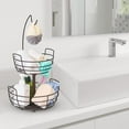 thumbnail image 7 of Auledio Fruit Bowl 2 Tier Fruit Basket for Kitchen with Banana Hanger, Fruit Bowl for Kitchen Counter Bread Basket Fruit Holder, 7 of 7