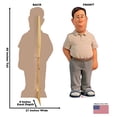 thumbnail image 5 of Cardboard People Jin Lee Life Size Cardboard Cutout Standup - Disney Pixars Turning Red (2022 Film), 5 of 5
