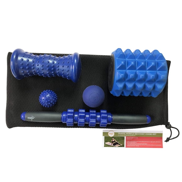 Paquete de masaje Maji Sports Roller Stick Foam Roller Roller y más