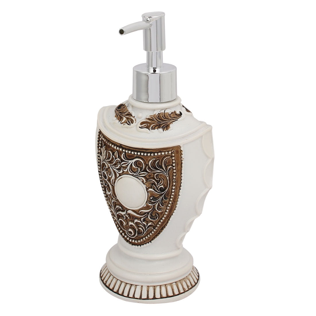 Unique Bargains 320ml Resin Bathroom Soap Lotion Pump Dispenser Press