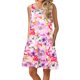 thumbnail image 1 of Elegante mujer sin mangas Rounk cuello verano cómodo bolsillos de impresión Casual vestido de tanque suelto OAVQHLG3B Store lin121212, 1 of 4