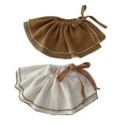 2Pcs/set Ins Korean Baby Bibs Princess Double Lace Cotton Bib 4-Layer Saliva Towel Burp Cloths Infant Care Product for C1