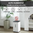 thumbnail image 3 of Humidificador evaporativo YouGetTech EH22, tanque de 6,5 L, 1500 ml/h, blanco, 3 of 7