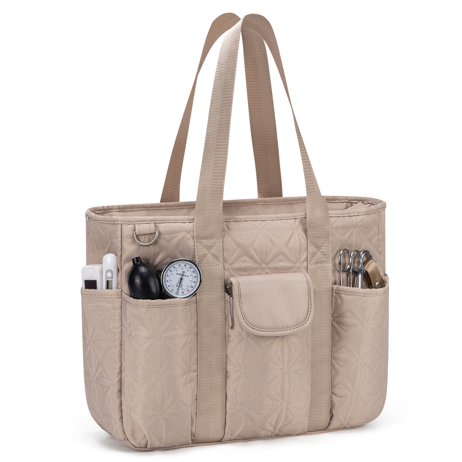 Tote Bag for Women with Computer Compartment Zipper Work Bag for Casual Work Dating College