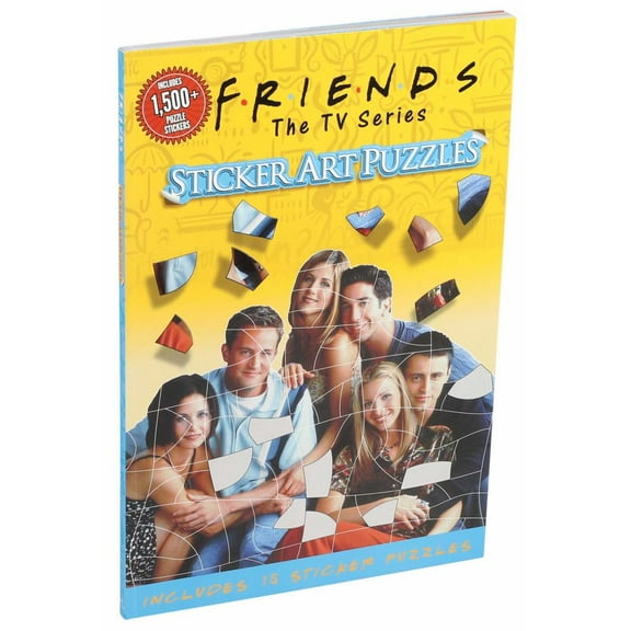 Pre-Owned Friends Sticker Art Puzzles (Paperback) 1684129435 9781684129430