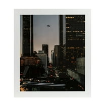 ArtToFrames 16" x 16" Woodgrain White Shadowbox 2.5 inch Tall Picture Frame, 16x16 inch White Wood Poster Frame (WOM-5140), 5 Pack