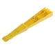 thumbnail image 4 of Fan plegable de cordón del estampado de flores hecho español, regalos de del Amarillo, 4 of 6