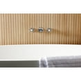 thumbnail image 3 of Kingston Brass KS5021NX Hamilton Two-Handle Wall Mount Roman Tub Faucet, Polished Chrome, 3 of 7