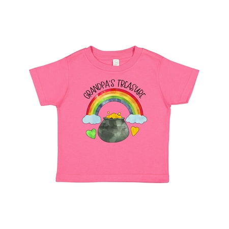 

Inktastic Grandpa s Treasure St. Patrick s Day Rainbow and Gold Gift Baby Boy or Baby Girl T-Shirt