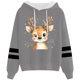 thumbnail image 1 of WILLBEST Sudadera Oversize para Mujer con Estampado Navideño Informal y Cordón Ajustable Chica​​, 1 of 3