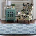 thumbnail image 2 of Linon Trio Tapis Tufté à la Main en Polyester 5'x7' Bleu, 2 of 6