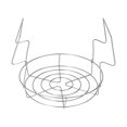 thumbnail image 1 of Stainless Steel Canning Rack Anti Rust Anti Scalding Foldable Contoured Steel Handles Rack, 1 of 4