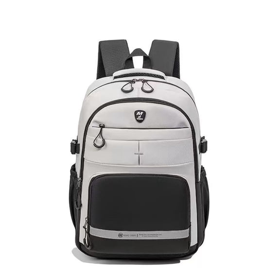 Large Bookbag Laptops Backpack With Reflective Stripe,17 in business trips Notebook Bag,Water Resistant Lightweight Bags