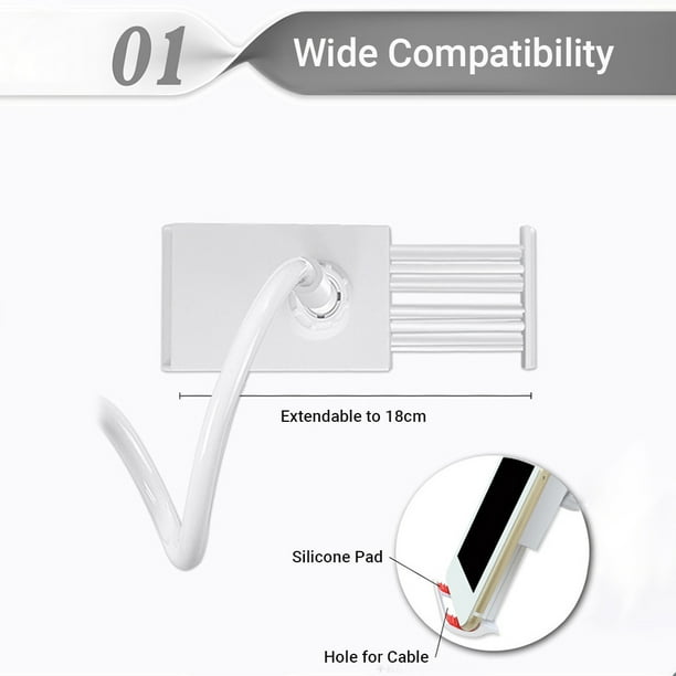 Acheter Support flexible pour tablette et téléphone à col de cygne de 27 pouces, support pour téléphone portable avec support réglable et 3 pouces Acheter Support flexible pour tablette et téléphone à col de cygne de 27 pouces, support pour téléphone portable avec support réglable et 3 pouces