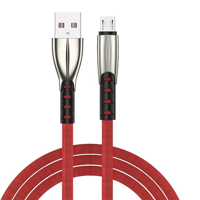 Oliegs Heated Blanket Alloy Android Data Cable 5A Fast Charge Wire Lamp Alloy Data Cable 5A Super Fast Charging Chocolate