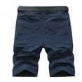 thumbnail image 4 of ZRGHAOYLQ Mens Shorts Cargo Pants Relaxed Fit Casual Below Knee Athletic Short Pants Big and Tall Multi Pockets Shorts Outdoor Combat Shorts Cozy Hiking Cargo Shorts, 4 of 4