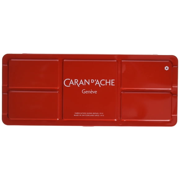 Caran d'Ache Gouache Studio 15 Assorted Colors Set in Metal Tin