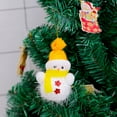 thumbnail image 2 of Christmas Decoration X'masTree Decorations Snowman Doll Children's Gift Tree Ornament Snowman Doll Tiny Toy Random Color, 2 of 5