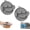 grey 2Pcs, variant on Magnetic Sponge Holder Easy Grip for Kitchen Sink Countertop RVblack 2Pcs