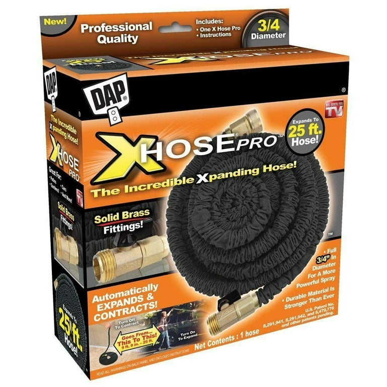 Xhose Pro Expandable Garden Hose -Heavy Duty & Flexible