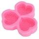 thumbnail image 3 of Molde de silicona DIY de 3 cavidades con forma de corazón, rosa, chocolate, fondant, jabón, aromaterapia, yeso, 3 of 14