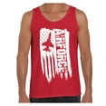 thumbnail image 1 of Awkward Styles American Flag Airforce Men Tank Top USA Pride Retro USA Airforce Shirt for Men 4th of July Party Military Men Tank Patriotic Gifts Pro America Airforce Top for Men Made in the USA, 1 of 4