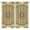 Tropical Plan, variant on Set of 2 Sacred Symbolic Mandala Curtains Semi-Sheer 42x84 Inch Farmhouse Caf Rod Pocket Panels