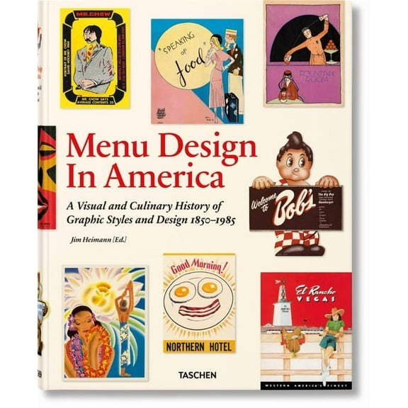 Menu Design in America, (Hardcover)