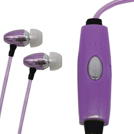 Soundlogic XT - Light-Up Earbuds w/Mic - (cord lights & flashes to