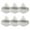 White-6PC, variant on EARSTMAKEUP 6PCS Powder Puff, Triangle Makeup Puff for Loose Powder Body Powder Setting Powder Puff for Face Powder Beauty Makeup Tool(Black)
